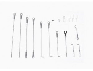 Freewing F-16 V2 90mm EDF Jet Pushrod Set